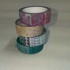 Decorative Cocoa Daisy Washi Tape Set - Multicolor